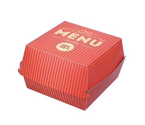 burger box - reklamní krabička na burger
