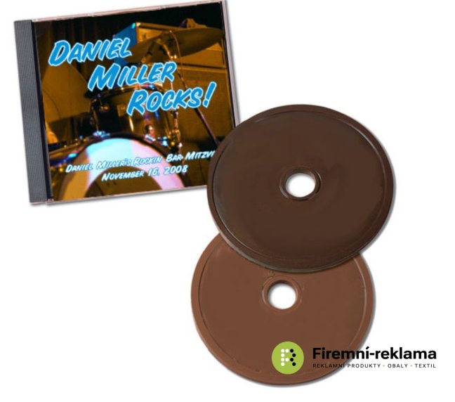 Chocolate CD 35g in plastic box - Packaging: 1000pcs