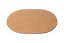 Cork oval placemat - 2 pcs