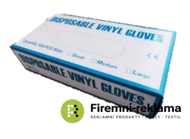 Disposable vinyl gloves (up to 4 days) - Packaging: 200pcs