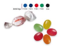 Točené bonbóny, okraje bez potisku 5 kg