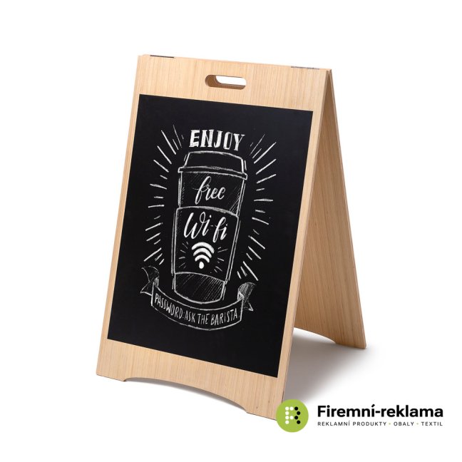 Wooden A-Board Economy