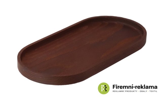 Wooden tray 25 x 12 cm - ash
