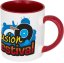 Pixi ceramic mug with print 250ml - Packaging: 50pcs