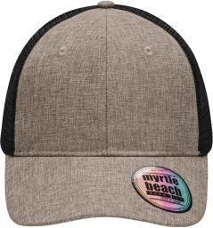 6 Panel Mesh Cap Mélange