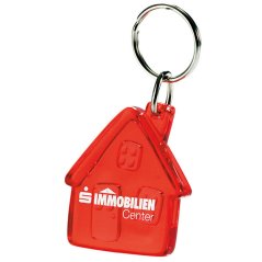 Promotional keychainHouse - custom printed keychain