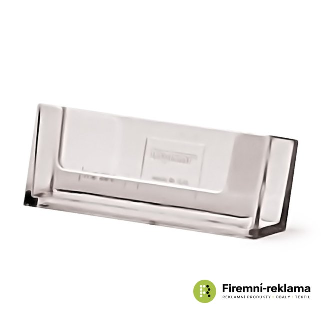 4 Tier Business Card Holder - Landscape - Colour: transparent, Variant: Business Card Holder Wall 1 Tier Landscape