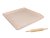 Wooden rolling pin and rolling pin set