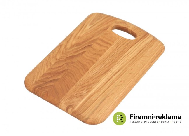 Premium cutting board made of oak wood - small