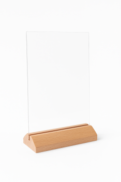 Oboustranný stojan na menu A6