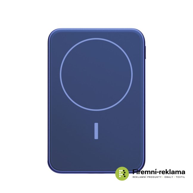 MagSafe power bank 5000 mAh magnetic power bank blue suitable for wireless charging