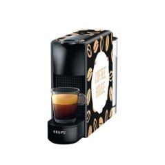 Krups Nespresso Essenza Mini Grey with custom print