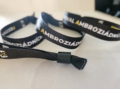 Látkové-žebrované náramky 15mm