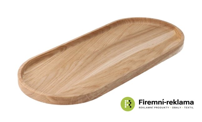 Wooden tray 35 x 15 cm - oak