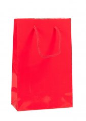 Papírová taška MODEL 2 červená