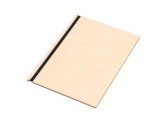 Wooden menu board A5 - birch
