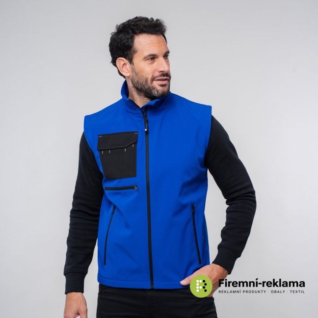 James Ross Vest Zermatt - Colour: navy, Size: XS