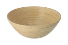 Twisted bamboo bowl - 25 cm