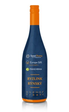 Reklamní víno Frizzante s vlastním potiskem