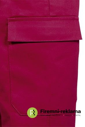 DRILL work pants reflective S-3XL - Packaging: 1pcs, Colour: burgundy, Size: S
