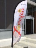 Advertising flags, roll ups and banners