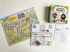 Promotional board Ludo/ Track game, custom printing on the box and game board, ideal corporate gifts and promotional items for events and marketing campaigns