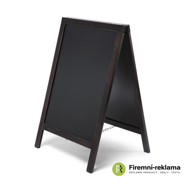 Economy A-Frame Chalkboard - Colour: black, Media Size: 550 x 850 mm