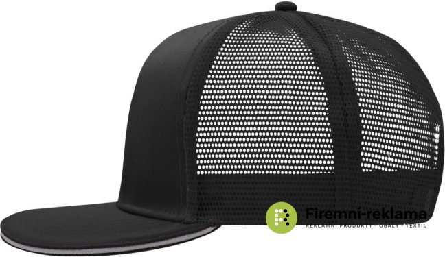 Pro Cap Mesh 6 Panel - Colour: black/light grey, Size: one size
