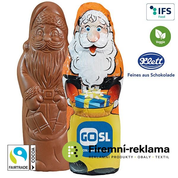 Čokoládový Santa Claus Maxi - 480 ks