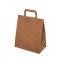 Paper bag brown/white