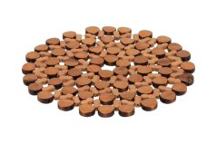 Decorative bamboo mat for the pot - 22 cm