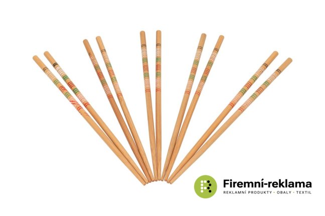 Wooden sushi chopsticks - 5 pairs