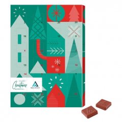 Logo chocolate advent calendar