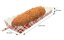 Paper food tray (corn dogs, sausages, baguettes, etc.) with custom printing