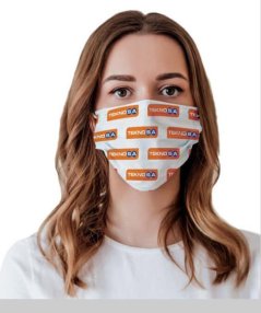 Jednorázové roušky s celoplošným potiskem