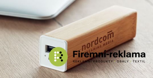 Power bank Bamboo 2200 mAh - Packaging: 30pcs
