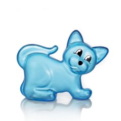 Money box cat blue, children's money box