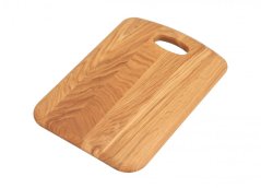 Premium cutting board made of oak wood - small