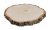 Wooden mat made of birch trunk 33-38 cm