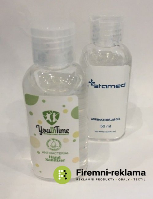 Antibacterial hand gel 50ml - Packaging: 1000pcs
