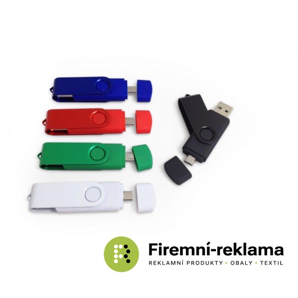 USB twister disk with OTG 8 GB - Packaging: 30pcs
