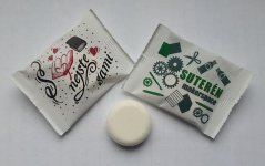 Grape sugar with print