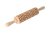 Embossed rolling pin for Christmas dough