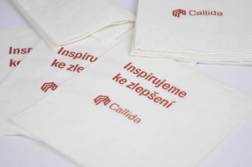 Custom printed paper napkins