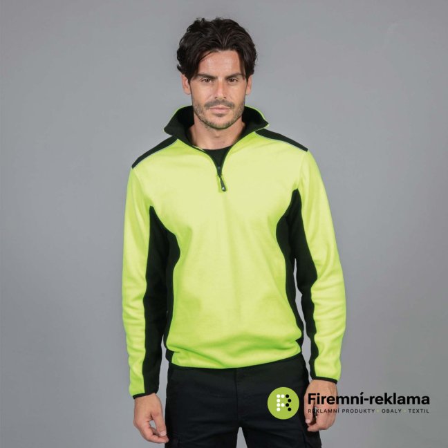 James Ross Polar fleece New Riga - Colour: orange/black, Size: S