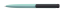 BOIA Plastic ballpoint pen green foam