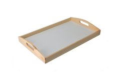 Wooden serving tray 47 x 30 x 6 cm