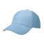 Cap 6 panels with advertising print - Packaging: 100pcs, Colour: white