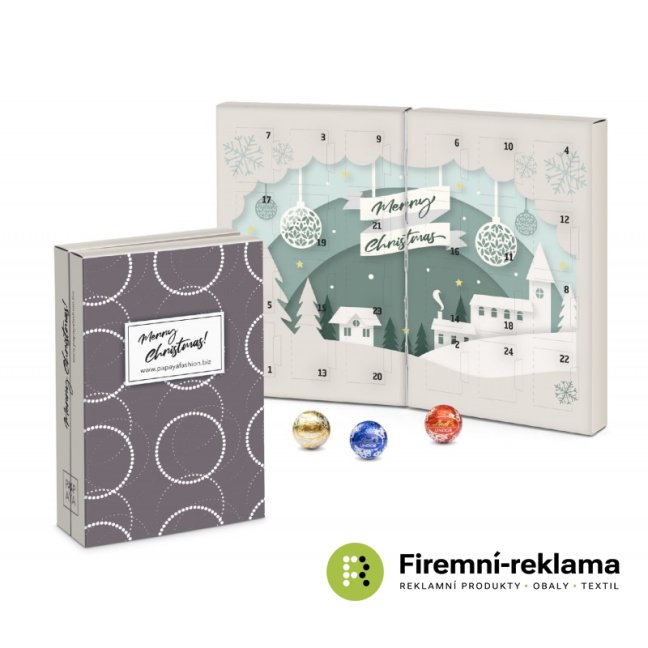 Lindt Advent Calendar BOOK ECO - Packaging: 500pcs