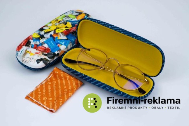 Case for prescription glasses - Packaging: 100pcs, Printing: price includes printing